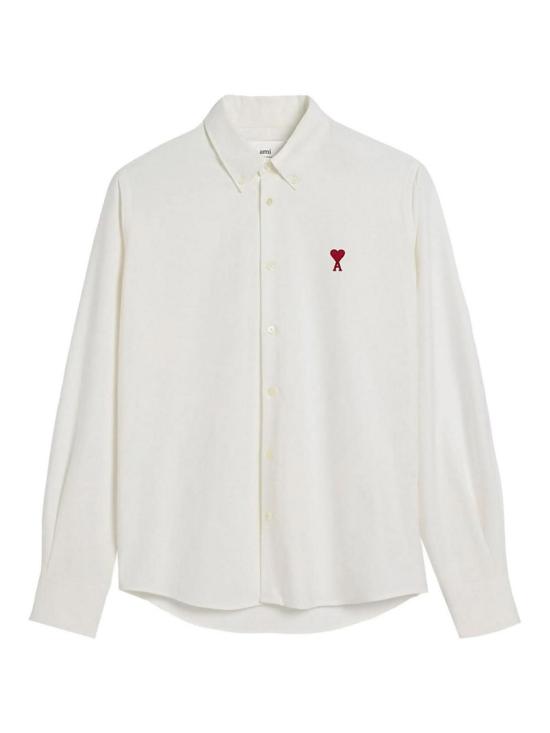 25SS 아미 ADC버튼 다운 긴팔 셔츠 BFUSH063CO0031168 White