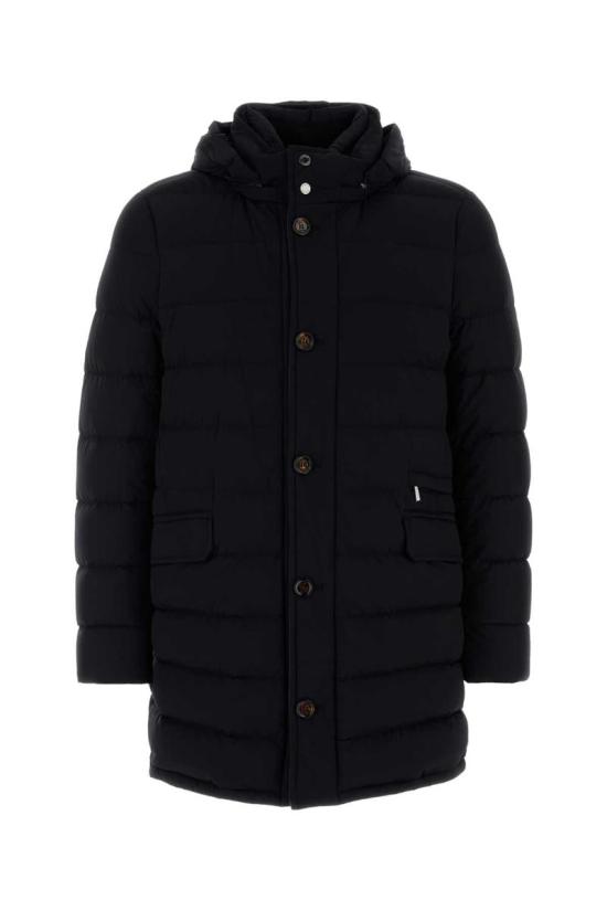 25FW 무레르 칼란드리 KN 싱글 브레스티드 다운 코트 CALANDRIKN DARKBLU BLUE