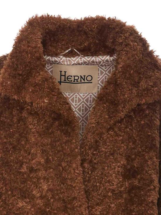  에르노 숏팬츠 GC000456D124218030 Brown - HERNO