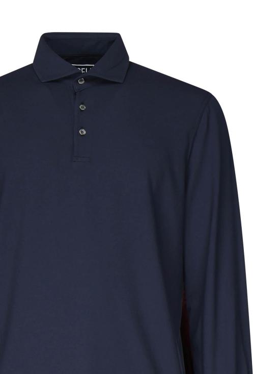 25SS 페델리 폴로 티셔츠 8UED0307626 Blue - FEDELI