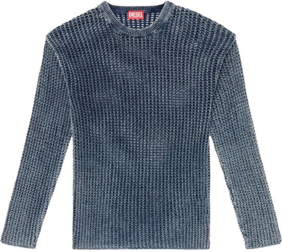 25FW 디젤 스웨터 A192020CBDP8AT BLUE