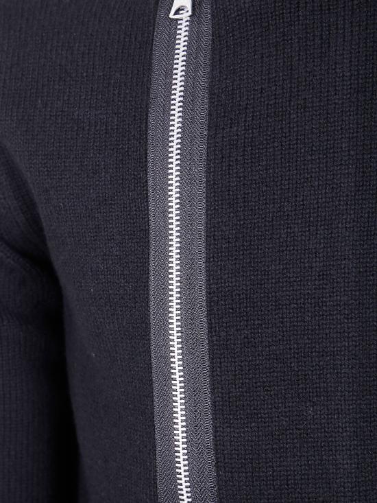 25FW 사카이 집업 니트 25 03833M 001 BLACK - SACAI