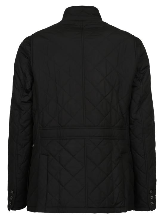 26FW 바버 퀼티드 루츠 자켓 MQU0508 MQU BK11 Black - BARBOUR
