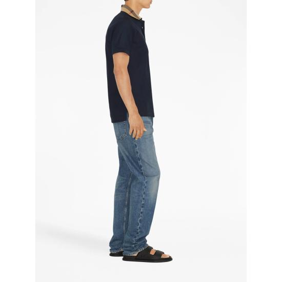 26SS 버버리 코튼 폴로 셔츠 8072661 CODY B3590 BLUE - BURBERRY