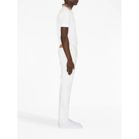 26SS 버버리 코튼 폴로 셔츠 8071621 CODY A1464 WHITE - BURBERRY