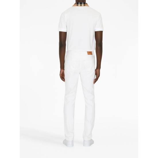 26SS 버버리 코튼 폴로 셔츠 8071621 CODY A1464 WHITE - BURBERRY