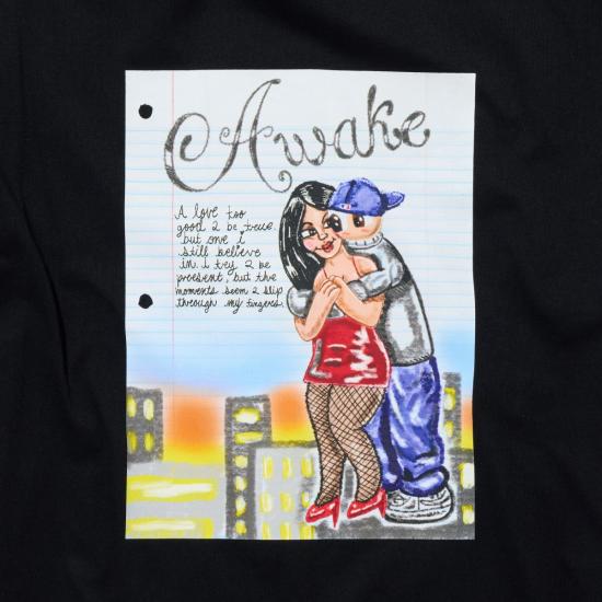 25FW 어웨이크 NY 반팔 티셔츠 AWK FW25 TS003 BLACK - AWAKE NY