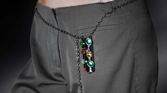  Edie Parker 에디 파커 젬스톤 라이터 케이스 크로스바디 - OTHER BRANDS