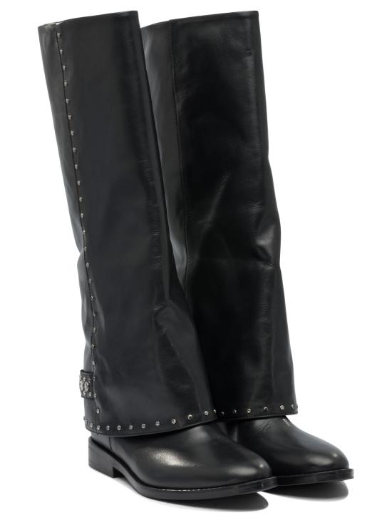 25FW 스트레티지아 부츠 A5728TALCO NERO Black - STRATEGIA