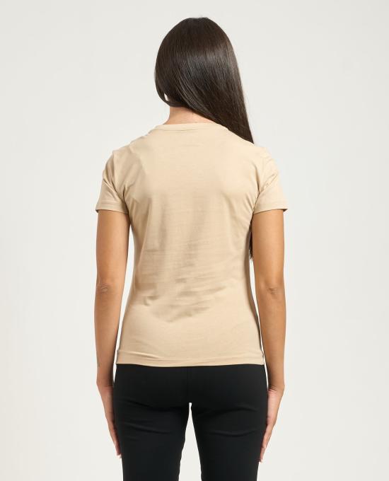 25FW 엠포리오 아르마니 반팔 티셔츠 7W000521 AF12503 U1046 Beige - EMPORIO ARMANI