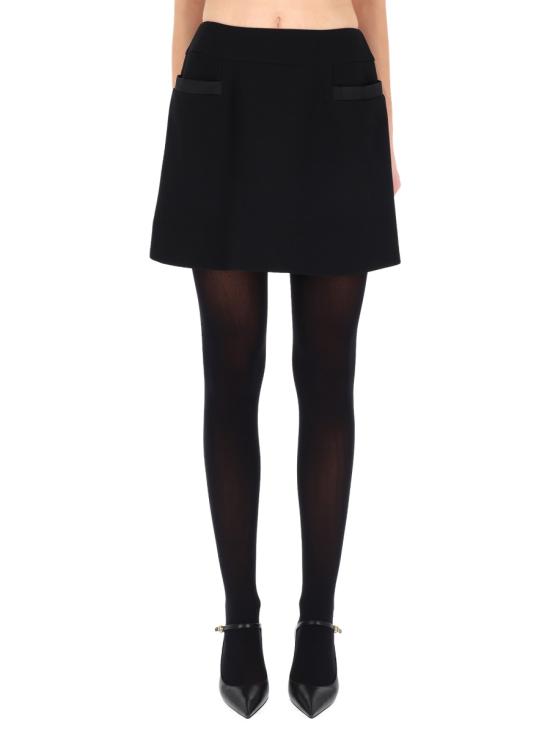 25FW 돌체앤가바나 숏 스커트 F4C4PT FU2L8N0000 BLACK - DOLCE & GABBANA