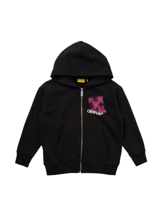 25FW [키즈] 오프화이트 트레이닝 상의 OGBE001K F25FLE0011032 BLACK