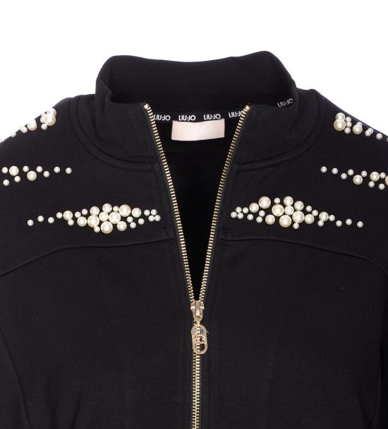 25FW 리우조 스웨터 TF5152FS576 M9932 Black - LIU JO