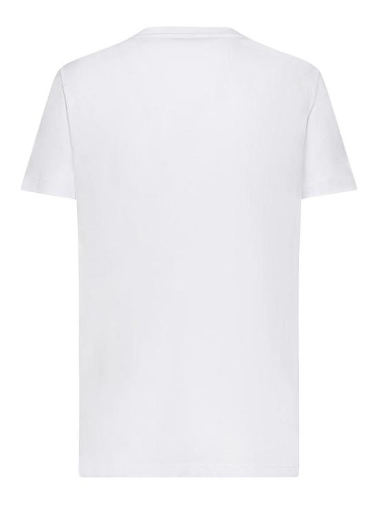 25SS 막스마라 파파이아 로고 포켓 반소메 티셔츠 2511941032600000 White - MAX MARA