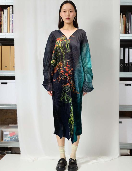  줄리아 호이어 튜닉 수 카프탄 패시