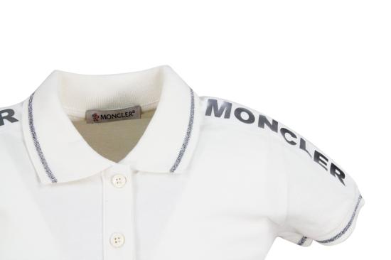 25FW [키즈] 몽클레어 폴로 셔츠 G19548A71410 8496F 034 Cream - MONCLER