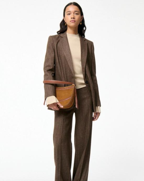 25FW 바네사브루노 5HVA40V02301 120 Brown - VANESSA BRUNO