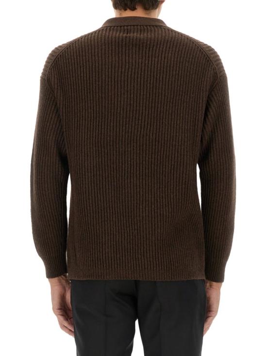  엠포리오 아르마니 폴로 티셔츠 6D1MZ2 1MH3Z0406 Brown - EMPORIO ARMANI