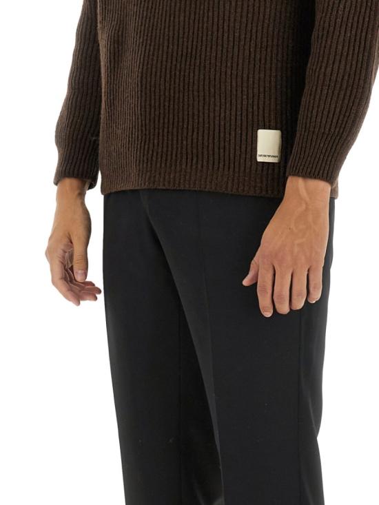  엠포리오 아르마니 폴로 티셔츠 6D1MZ2 1MH3Z0406 Brown - EMPORIO ARMANI
