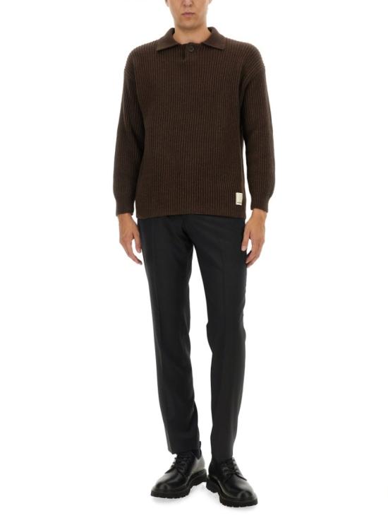  엠포리오 아르마니 폴로 티셔츠 6D1MZ2 1MH3Z0406 Brown - EMPORIO ARMANI