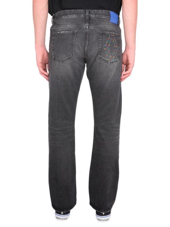  마르셀로 불론 데님 팬츠 CMYA029 S23DEN0011084 Black - MARCELO BURLON
