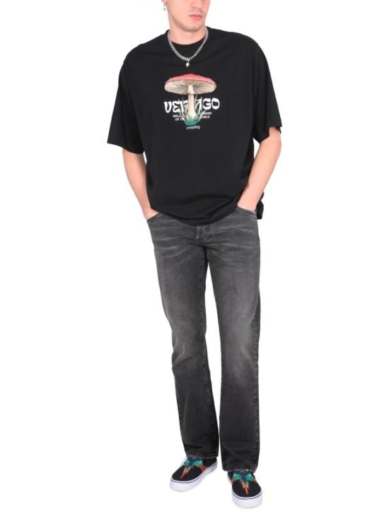  마르셀로 불론 데님 팬츠 CMYA029 S23DEN0011084 Black - MARCELO BURLON