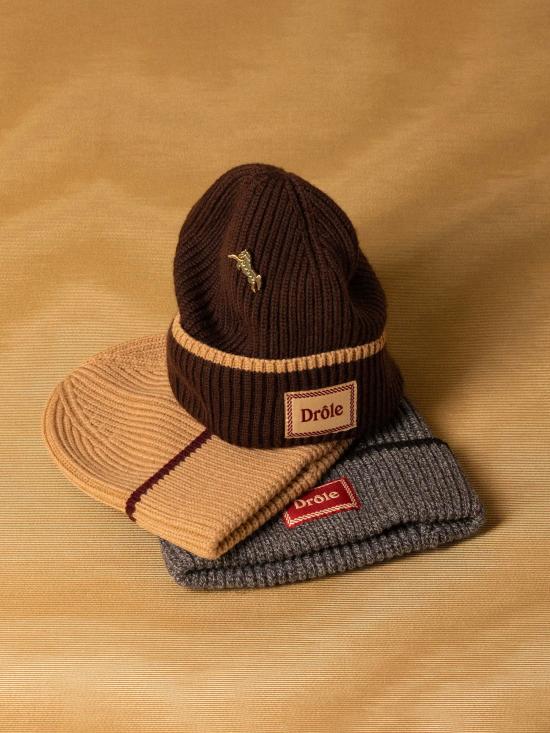 25FW 드롤드무슈 비니 IBN104WO007 HGRE Grey - DROLE DE MONSIEUR