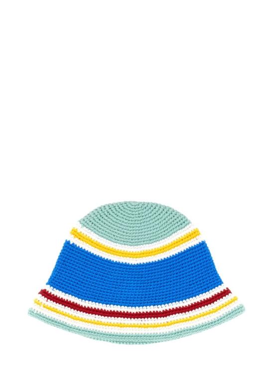  카사블랑카 버킷햇 APF24 HAT 057 01BLUMULTI Blue - CASABLANCA