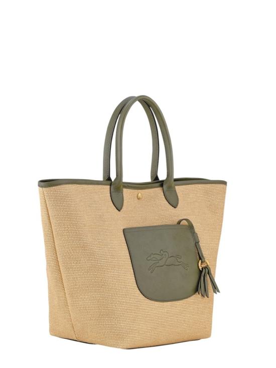 롱샴 르 플리아쥬 컬렉션 L 바스킷백 10308 HGKM04 Green - LONGCHAMP