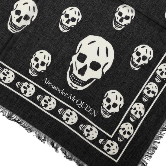 알렉산더 맥퀸 머플러/스카프 5577173943Q1078 Black - ALEXANDER MCQUEEN