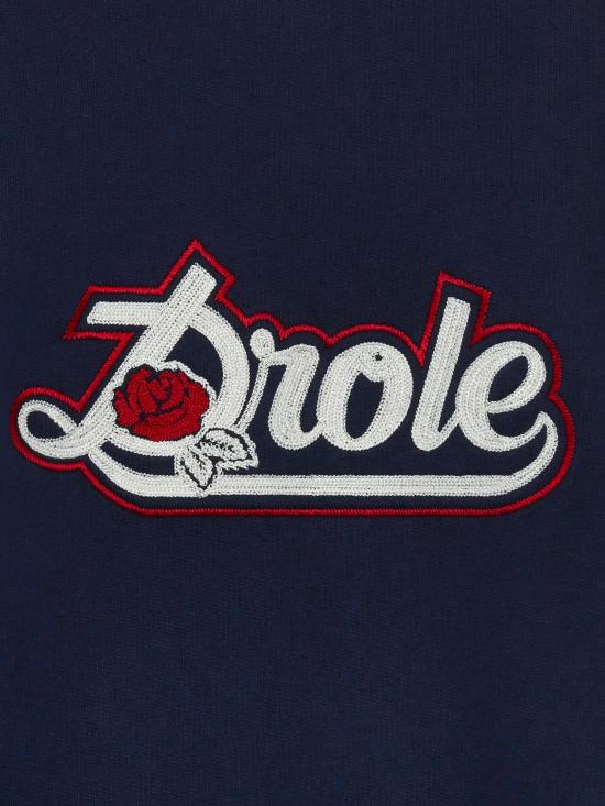 25FW 드롤드무슈 긴팔 티셔츠 ISW179CO127 NY Blue - DROLE DE MONSIEUR