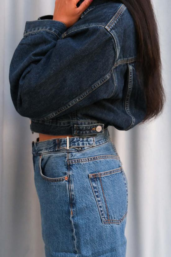  에이골디 데님 자켓 아골드 래들리 재킷 베니어 - AGOLDE