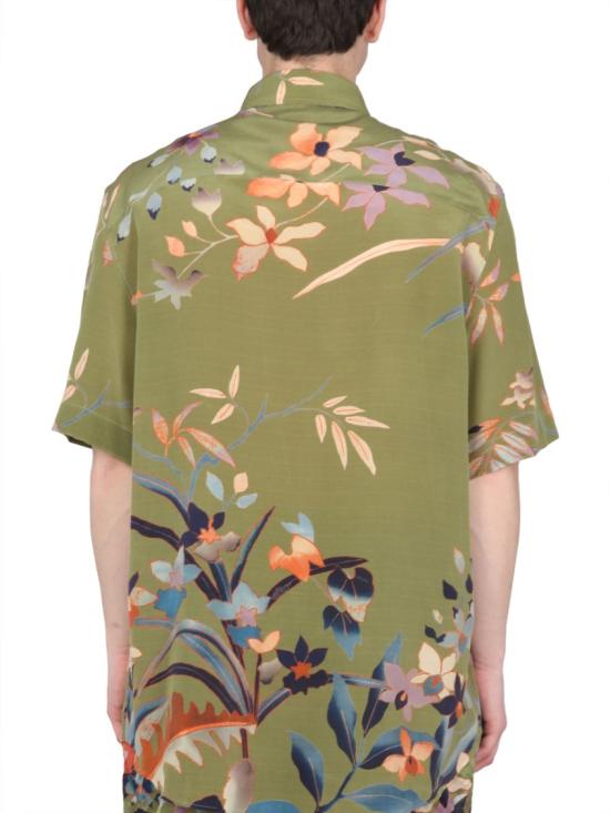  에트로 반팔 셔츠 1K916 47800500 Green - ETRO
