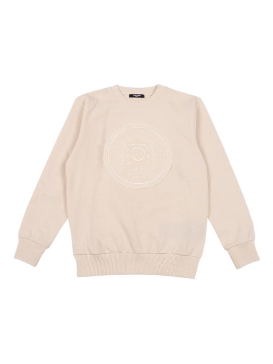 25FW [키즈] 발망 니트/스웻셔츠 BX4Q40 Z3183 109 Beige