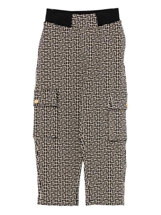 25FW [키즈] 발망 스트레이트 팬츠 BX6Q50 Z2411 106NE Black