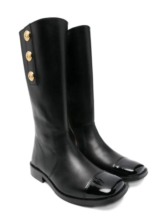 25FW [키즈] 발망 미들 부츠 BX0A46 Z1574 930OR Black