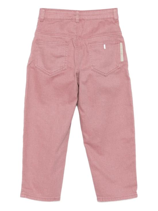 25FW [키즈] 스텔라 맥카트니 스트레이트 팬츠 TX6B10 Z0156 51I Pink - STELLA MCCARTNEY