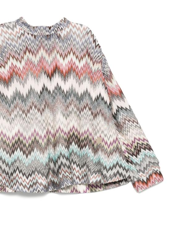25FW [키즈] 미소니 셔츠 MX5A20 Q0094 999 MultiColour - MISSONI