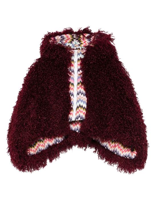 25FW [키즈] 미소니 케이프 MX2A30 H0065 418 Bordeaux