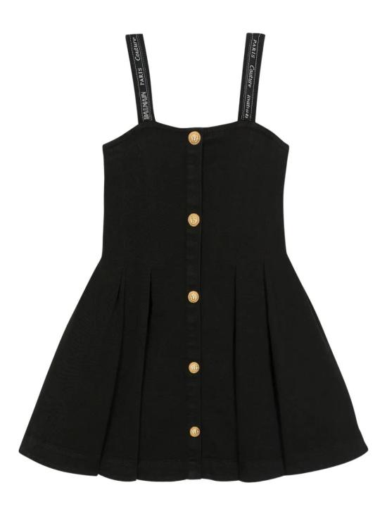 25FW [키즈] 발망 원피스 BX1D12 D0039 930OR Black