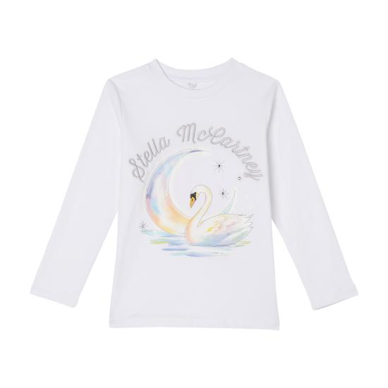 25FW [키즈] 스텔라 맥카트니 티셔츠 TX8D20 Z0434 100 White