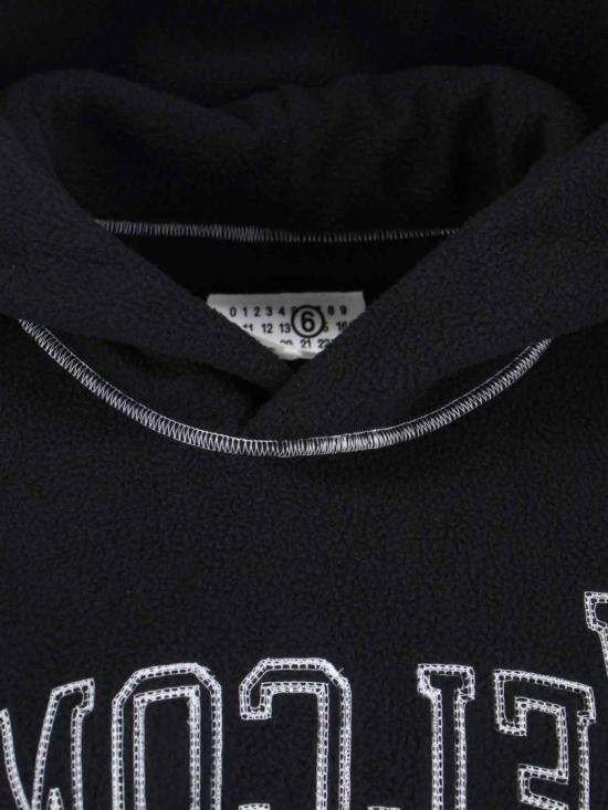 25FW MM6 메종마르지엘라 후드 티셔츠 S52GU0243 M20126900 Black - MM6 MAISON MARGIELA