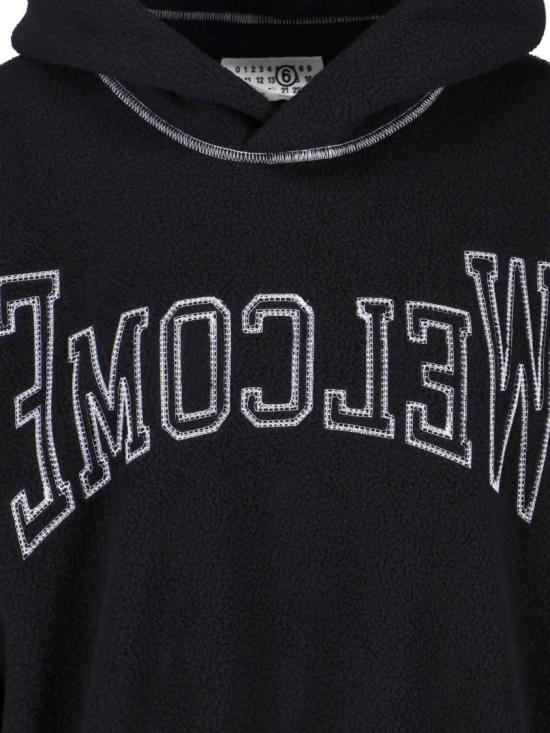 25FW MM6 메종마르지엘라 후드 티셔츠 S52GU0243 M20126900 Black - MM6 MAISON MARGIELA