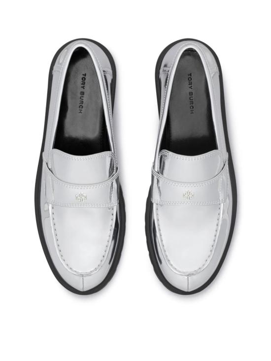 25FW 토리버치 로퍼 159319020 Silver - TORY BURCH