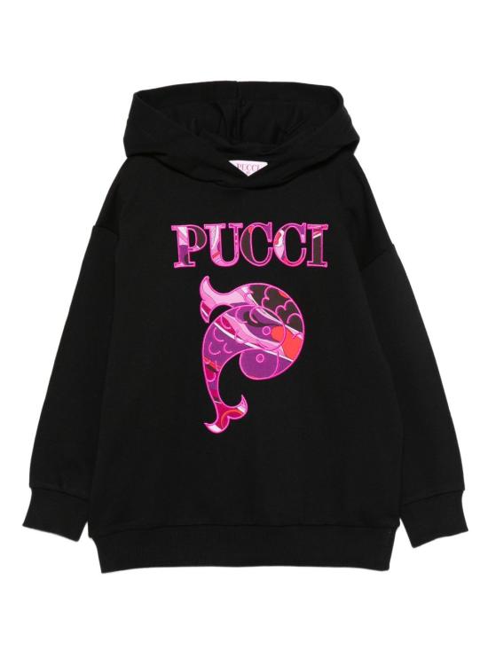 25FW [키즈] 에밀리오푸치 니트/스웻셔츠 PX4A50 Z3183 930 Black