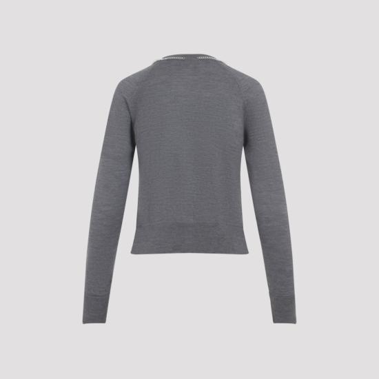 25FW 시몬로샤 스웨터 KMK13B 0647 Grey - SIMONE ROCHA