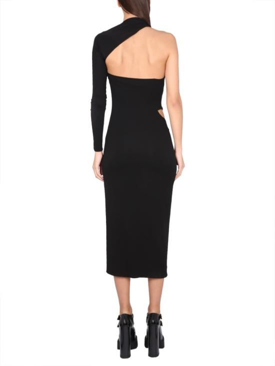  베르사체 롱 원피스 1009999 1A012531B000 Black - VERSACE