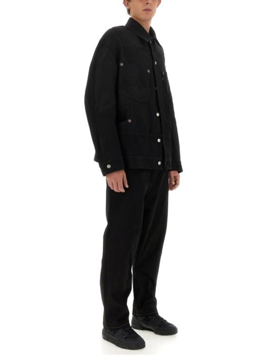  와타나베 준야 스트레이트 팬츠 WL P908 100 1 Black - JUNYA WATANABE