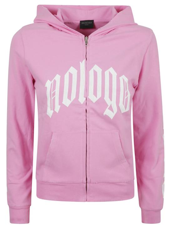  발렌시아가 후드 티셔츠 788243WTQVK55708 Pink