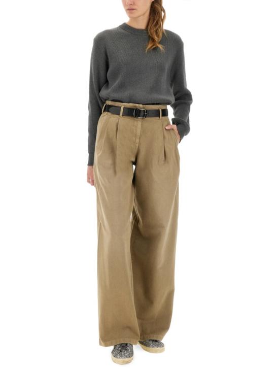 25FW 골든구스 팬츠 GWP01203 P00207215184 Brown - GOLDEN GOOSE